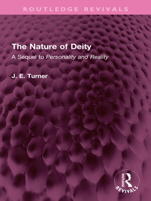 cover image of The Nature of Deity
